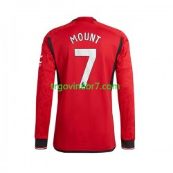 Dres Manchester United Mount 7 Domaći 2023-2024 Dugim Rukavima - Muški