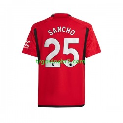 Dres Manchester United Sancho 25 Domaći 2023-2024 Kratkih Rukava - Muški