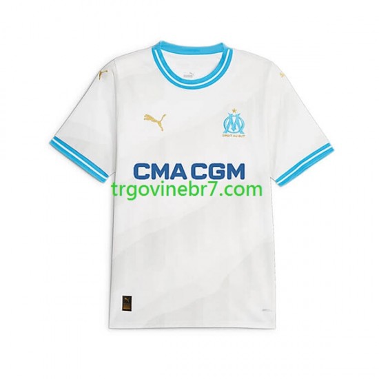 Dres Olympique de Marseille Domaći 2023-2024 Kratkih Rukava - Muški