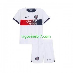 Dres Paris Saint-Germain Gostujući 2023-2024 Kratkih Rukava - Dječji