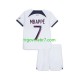 Dres Paris Saint-Germain Mbappé Kylian 7 Gostujući 2023-2024 Kratkih Rukava - Dječji