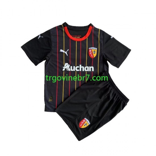 Dres RC Lens Gostujući 2023-2024 Kratkih Rukava - Dječji