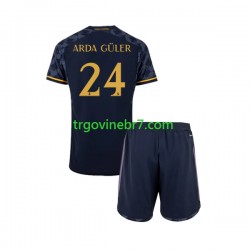 Dres Real Madrid Arda Guler 24 Gostujući 2023-2024 Kratkih Rukava - Dječji Dres Real Madrid Arda Guler 24 Gostujući 2023-2024 Kratkih Rukava - Dječji