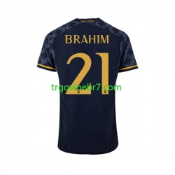 Dres Real Madrid Brahim Diaz 21 Gostujući 2023-2024 Kratkih Rukava - Muški