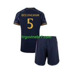Dres Real Madrid Jude Bellingham 5 Gostujući 2023-2024 Kratkih Rukava - Dječji
