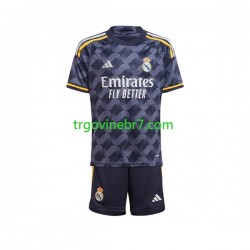 Dres Real Madrid Gostujući 2023-2024 Kratkih Rukava - Dječji
