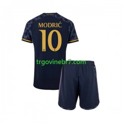 Dres Real Madrid Modrić Luka 10 Gostujući 2023-2024 Kratkih Rukava - Dječji