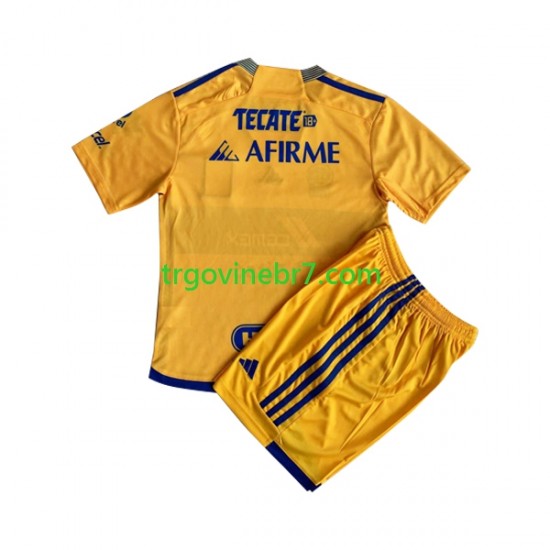 Dres Tigres UANL Domaći 2023-2024 Kratkih Rukava - Dječji