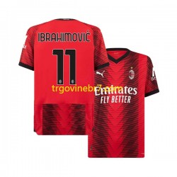 Dres AC Milan Ibrahimović 11 Domaći 2023-2024 Kratkih Rukava - Muški