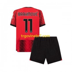 Dres AC Milan Ibrahimović 11 Domaći 2023-2024 Kratkih Rukava - Dječji