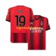Dres AC Milan Theo Hernandez 19 Domaći 2023-2024 Kratkih Rukava - Muški