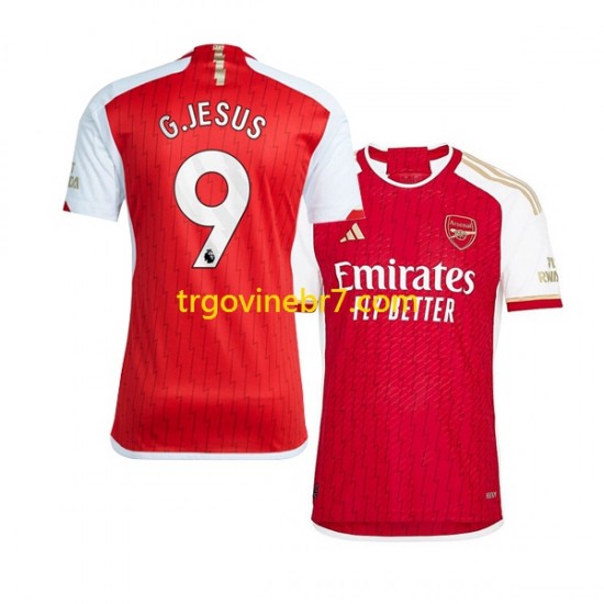Dres Arsenal Gabriel Jesus 9 Domaći 2023-2024 Kratkih Rukava - Muški