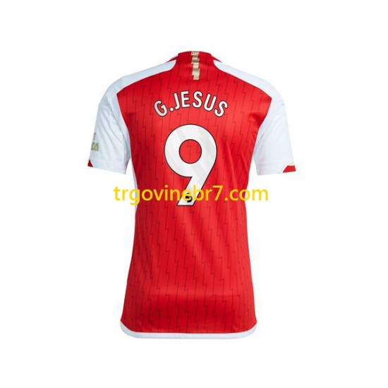 Dres Arsenal Gabriel Jesus 9 Domaći 2023-2024 Kratkih Rukava - Muški