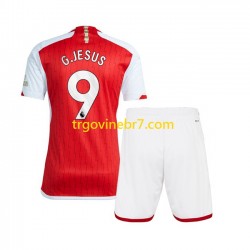 Dres Arsenal Gabriel Jesus 9 Domaći 2023-2024 Kratkih Rukava - Dječji