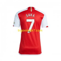 Dres Arsenal Saka 7 Domaći 2023-2024 Kratkih Rukava - Muški