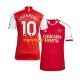 Dres Arsenal Smith Rowe 10 Domaći 2023-2024 Kratkih Rukava - Muški