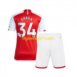 Dres Arsenal Xhaka 34 Domaći 2023-2024 Kratkih Rukava - Dječji