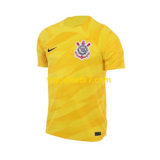 Golmanski Dres - Dres Corinthians Gostujući 2023-2024 Kratkih Rukava - Muški
