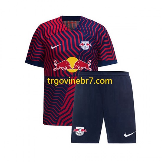 Dres RB Leipzig Gostujući 2023-2024 Kratkih Rukava - Dječji