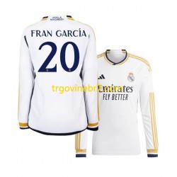 Dres Real Madrid Fran Garcia 20 Domaći 2023-2024 Dugim Rukavima - Muški
