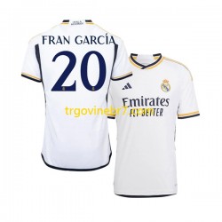 Dres Real Madrid Fran Garcia 20 Domaći 2023-2024 Kratkih Rukava - Muški