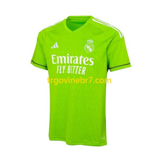 Golmanski Dres - Dres Real Madrid Domaći 2023-2024 Kratkih Rukava - Muški