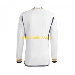 Dres Real Madrid Domaći 2023-2024 Dugim Rukavima - Muški