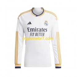 Dres Real Madrid JOSELU 14 Domaći 2023-2024 Dugim Rukavima - Dječji