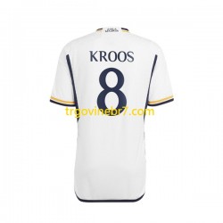 Dres Real Madrid Kroos 8 Domaći 2023-2024 Kratkih Rukava - Muški