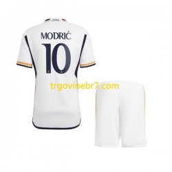 Dres Real Madrid Modrić 10 Domaći 2023-2024 Kratkih Rukava - Dječji