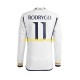 Dres Real Madrid Rodrygo Goes 11 Domaći 2023-2024 Dugim Rukavima - Muški