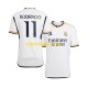 Dres Real Madrid Rodrygo Goes 11 Domaći 2023-2024 Kratkih Rukava - Muški
