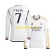 Dres Real Madrid Vinicius Junior 7 Domaći 2023-2024 Dugim Rukavima - Muški