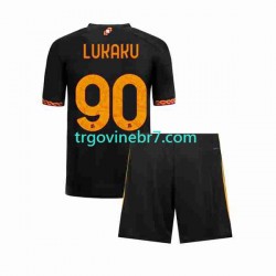 Dres Roma Romelu Lukaku 90 Treći 2023-2024 Kratkih Rukava - Dječji Dres Roma Romelu Lukaku 90 Treći 2023-2024 Kratkih Rukava - Dječji