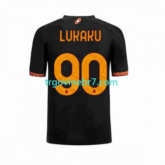 Dres Roma Romelu Lukaku 90 Treći 2023-2024 Kratkih Rukava - Muški
