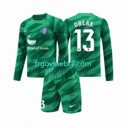 Golmanski Dres - Dres Atlético Madrid Jan Oblak 13 Gostujući 2023-2024 Dugim Rukavima - Dječji Golmanski Dres - Dres Atlético Madrid Jan Oblak 13 Gostujući 2023-2024 Dugim Rukavima - Dječji