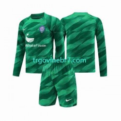 Golmanski Dres - Dres Atlético Madrid Gostujući 2023-2024 Dugim Rukavima - Dječji Golmanski Dres - Dres Atlético Madrid Gostujući 2023-2024 Dugim Rukavima - Dječji