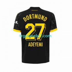 Dres Borussia Dortmund Karim Adeyemi 27 Gostujući 2023-2024 Kratkih Rukava - Muški Dres Borussia Dortmund Karim Adeyemi 27 Gostujući 2023-2024 Kratkih Rukava - Muški