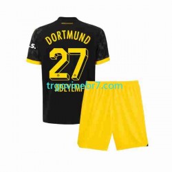 Dres Borussia Dortmund Karim Adeyemi 27 Gostujući 2023-2024 Kratkih Rukava - Dječji Dres Borussia Dortmund Karim Adeyemi 27 Gostujući 2023-2024 Kratkih Rukava - Dječji