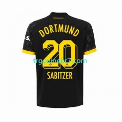 Dres Borussia Dortmund Marcel Sabitzer 20 Gostujući 2023-2024 Kratkih Rukava - Muški Dres Borussia Dortmund Marcel Sabitzer 20 Gostujući 2023-2024 Kratkih Rukava - Muški