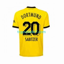 Dres Borussia Dortmund Marcel Sabitzer 20 Domaći 2023-2024 Kratkih Rukava - Muški Dres Borussia Dortmund Marcel Sabitzer 20 Domaći 2023-2024 Kratkih Rukava - Muški