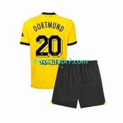 Dres Borussia Dortmund Marcel Sabitzer 20 Domaći 2023-2024 Kratkih Rukava - Dječji Dres Borussia Dortmund Marcel Sabitzer 20 Domaći 2023-2024 Kratkih Rukava - Dječji