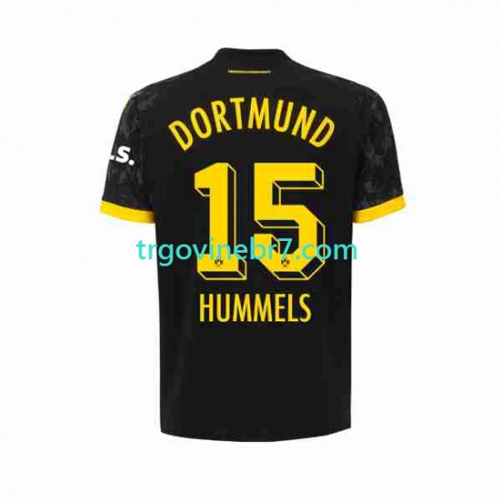 Dres Borussia Dortmund Mats Hummels 15 Gostujući 2023-2024 Kratkih Rukava - Muški