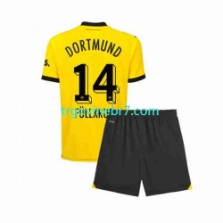 Dres Borussia Dortmund Niclas Fullkrug 14 Domaći 2023-2024 Kratkih Rukava - Dječji