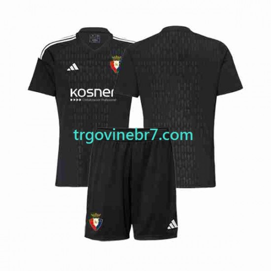 Golmanski Dres - Dres CA Osasuna Gostujući 2023-2024 Kratkih Rukava - Dječji