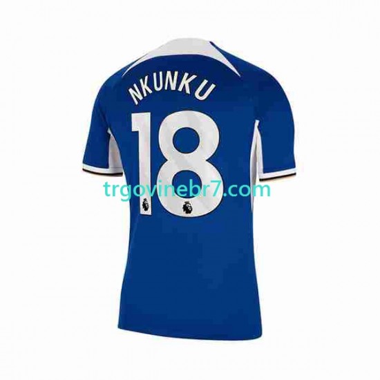 Dres Chelsea Christopher Nkunku 18 Domaći 2023-2024 Kratkih Rukava - Muški
