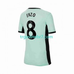 Dres Chelsea Enzo Fernandez 8 Treći 2023-2024 Kratkih Rukava - Muški Dres Chelsea Enzo Fernandez 8 Treći 2023-2024 Kratkih Rukava - Muški