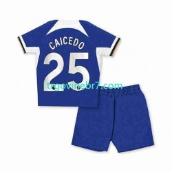 Dres Chelsea Moises Caicedo 25 Domaći 2023-2024 Kratkih Rukava - Dječji Dres Chelsea Moises Caicedo 25 Domaći 2023-2024 Kratkih Rukava - Dječji