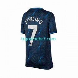 Dres Chelsea Raheem Sterling 7 Gostujući 2023-2024 Kratkih Rukava - Muški