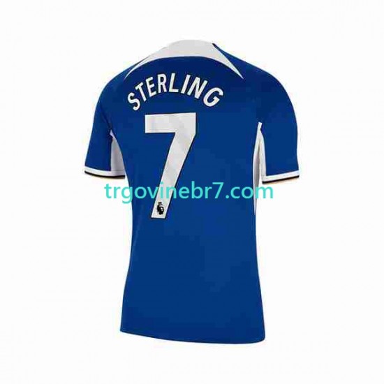 Dres Chelsea Raheem Sterling 7 Domaći 2023-2024 Kratkih Rukava - Muški